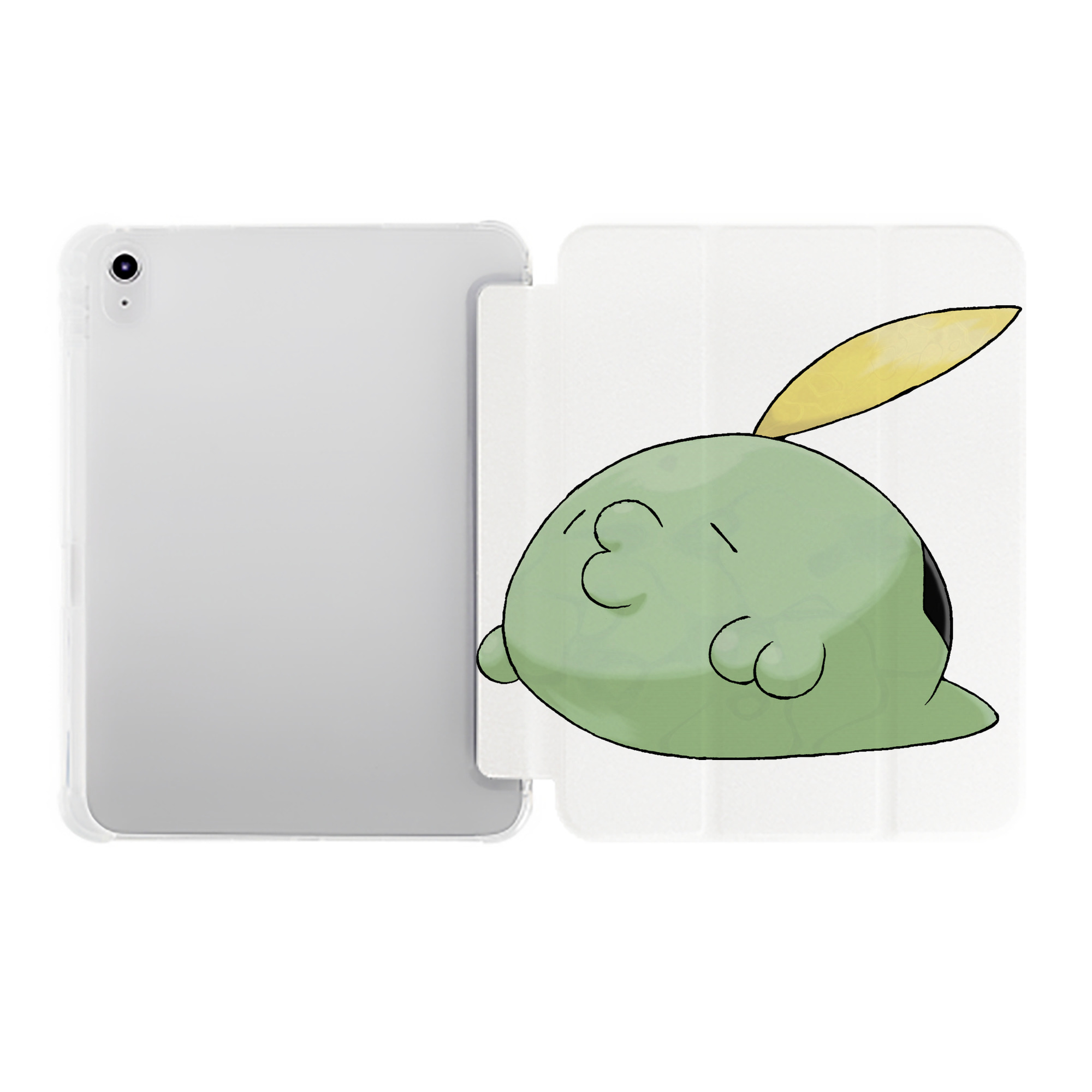 （画像用） ポケットモンスター Pokémon IPad ケース ペン収納付き 三つ折りスタンド PUレザー×シリコン 対応機種9.5/10.5/10.9インチ